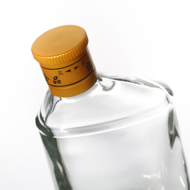 Botellas de vidrio vacías de 100 ml de licor de vino, licores, vodka al por mayor
