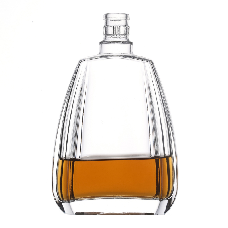 Uso del whisky del vodka de las botellas de vino de alta calidad del vidrio de cristal 500ml
