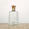 Envasado de bebidas de vidrio Botellas de vidrio de licor de vino de semillas de 500 ml