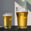 Vasos de cerveza de consumición de la bebida de la taza de cerveza de cristal de gran capacidad popular