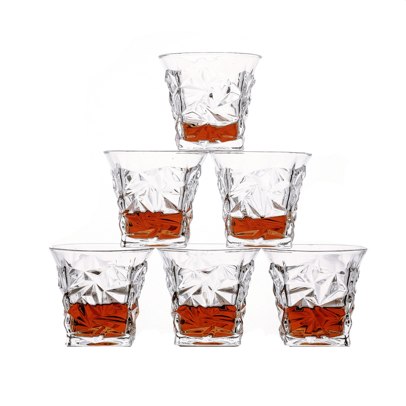 Copa de vino de lujo de cristal de 250 ml para whisky de vodka